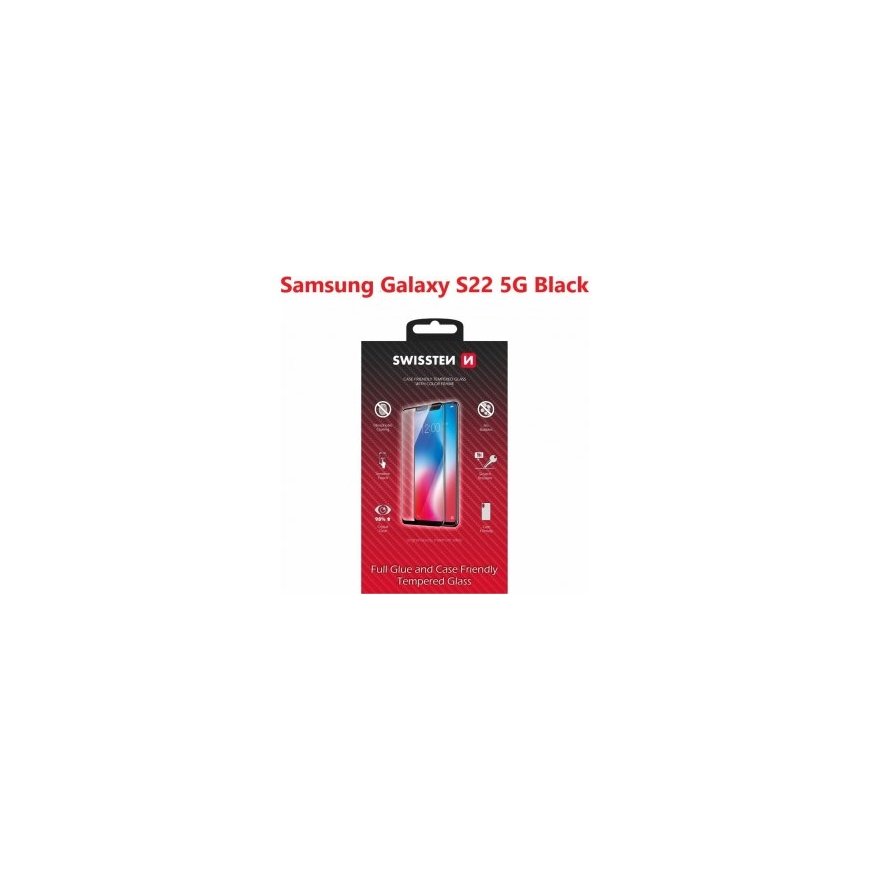 Swissten Full Face Tempered Glass for