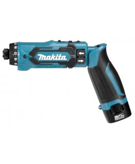 Makita DF012DSE elektriline kruvikeeraja ja lööktrell 650, 200 Must, Sinine