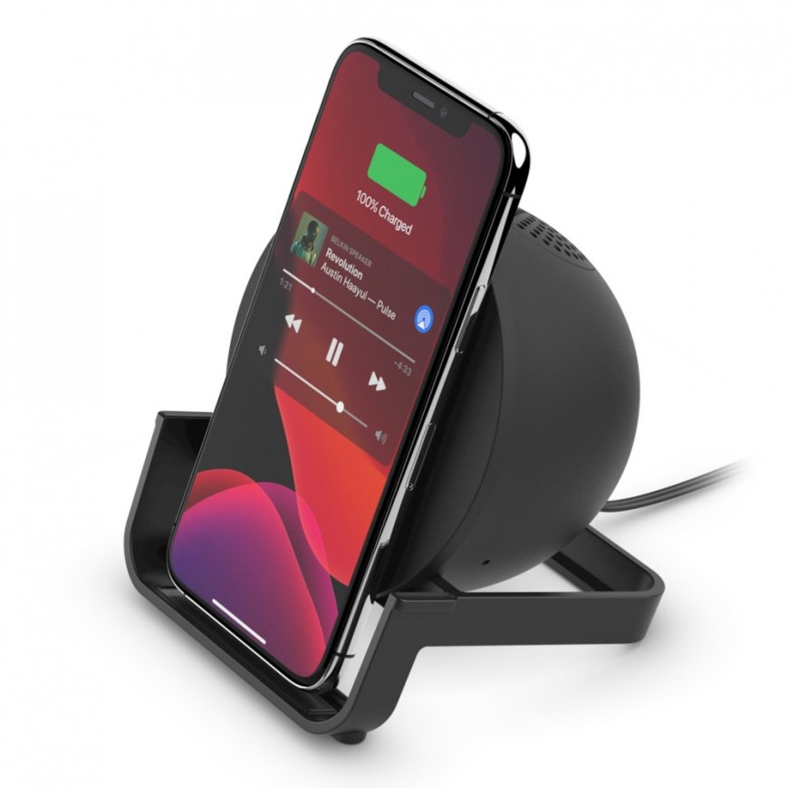Belkin Boost Charge Viedtālrunis Melns AC Bezvadu lādēšana Ātrā uzlāde Iekštelpas – 4