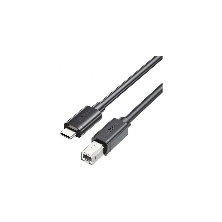Unitek kabel do drukarki USB C na USB B 2.0 czarny 2m – 2