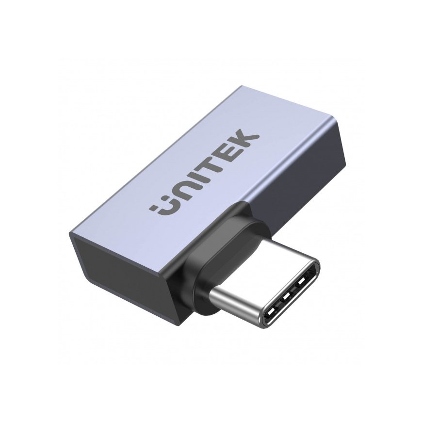 Unitek Adapter USB-C na USB-C kątowy
