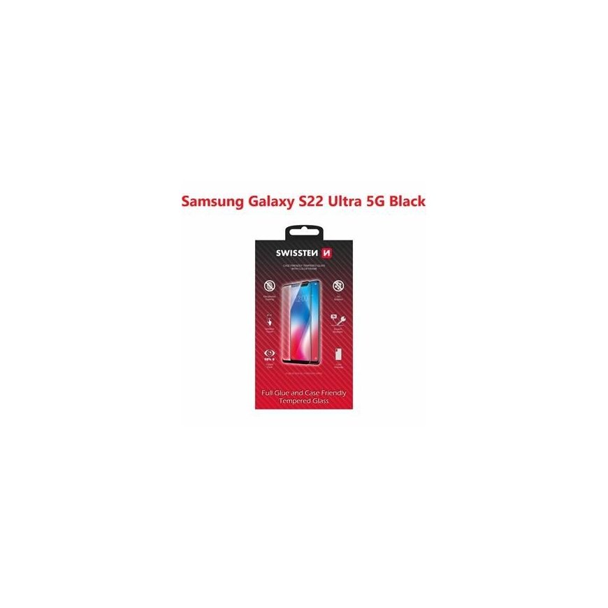 Swissten Full Face Tempered Glass for