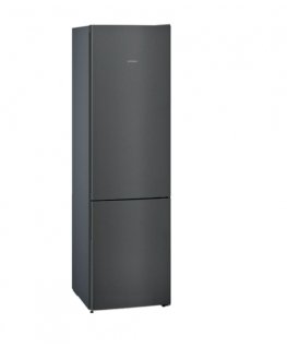 Siemens iQ500 KG39E8XBA ledusskapja saldētājkamera Brīvi novietots 343 L B Melns, Nerūsējošs tērauds