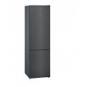 Siemens iQ500 KG39E8XBA külmik-sügavkülmik Eraldiseisev 343 l B Must, Roostevaba teras