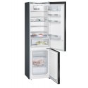 Siemens iQ500 KG39E8XBA jääkaappipakastin Vapaasti seisova 343 L B musta, Ruostumaton teräs
