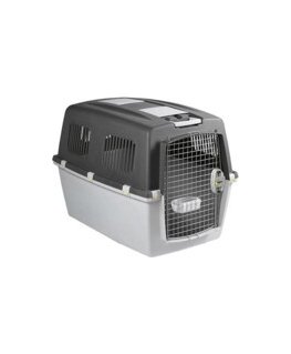 Transport cage Gulliver 3 with plastic door 61x40x38cm in white