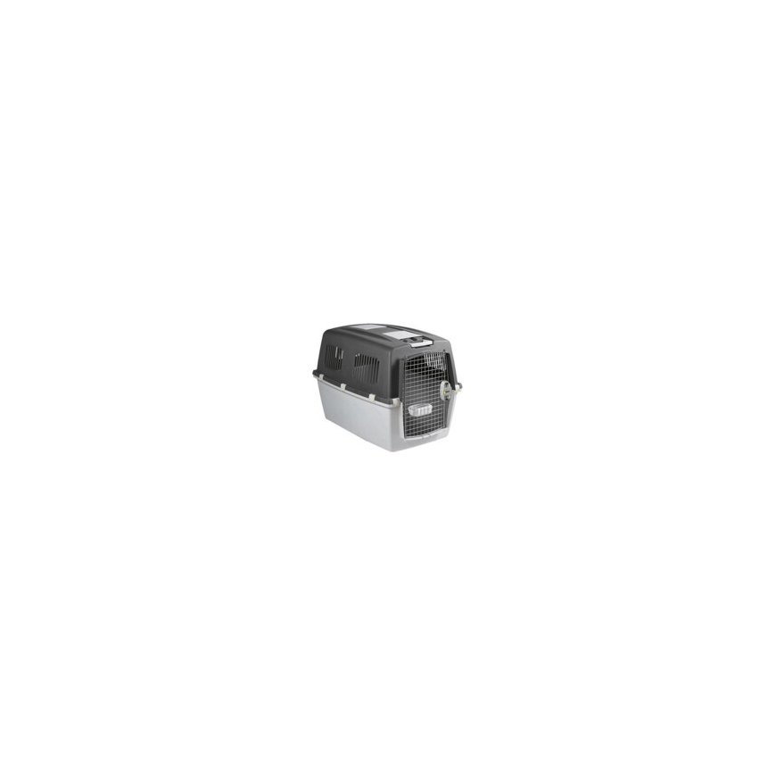 Transport cage Gulliver 3 with plastic door 61x40x38cm in white