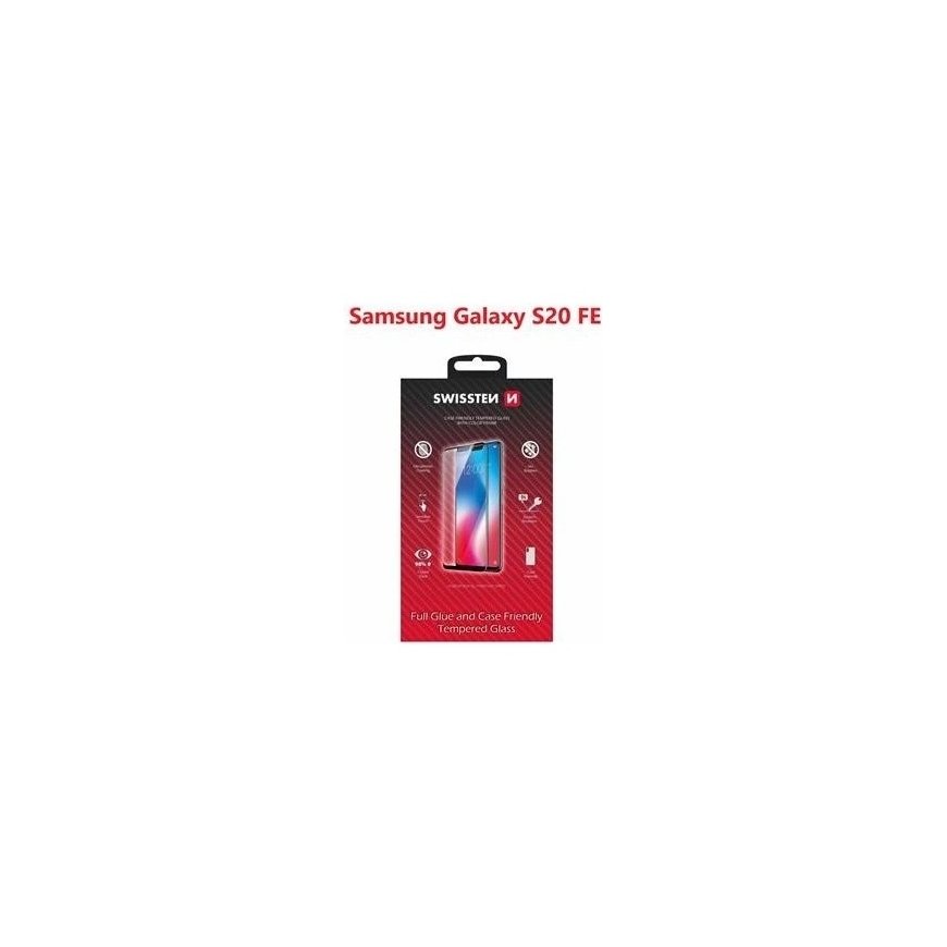 Swissten Full Face Tempered Glass for