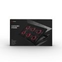 Savio 6 backlit fans 2000 RPM COS-01 laptop cooling pad Savio 6 backlit fans 2000 RPM COS-01 laptop cooling pad