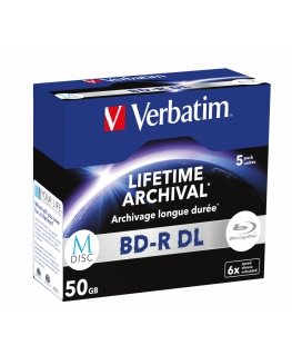 Verbatim MDISC BD-R DL 50 GB 5 vnt