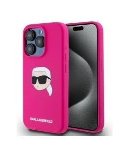 Karl Lagerfeld KLHMP15LSKHPPLF iPhone 15 Pro 6.1" fuksja|fuschi