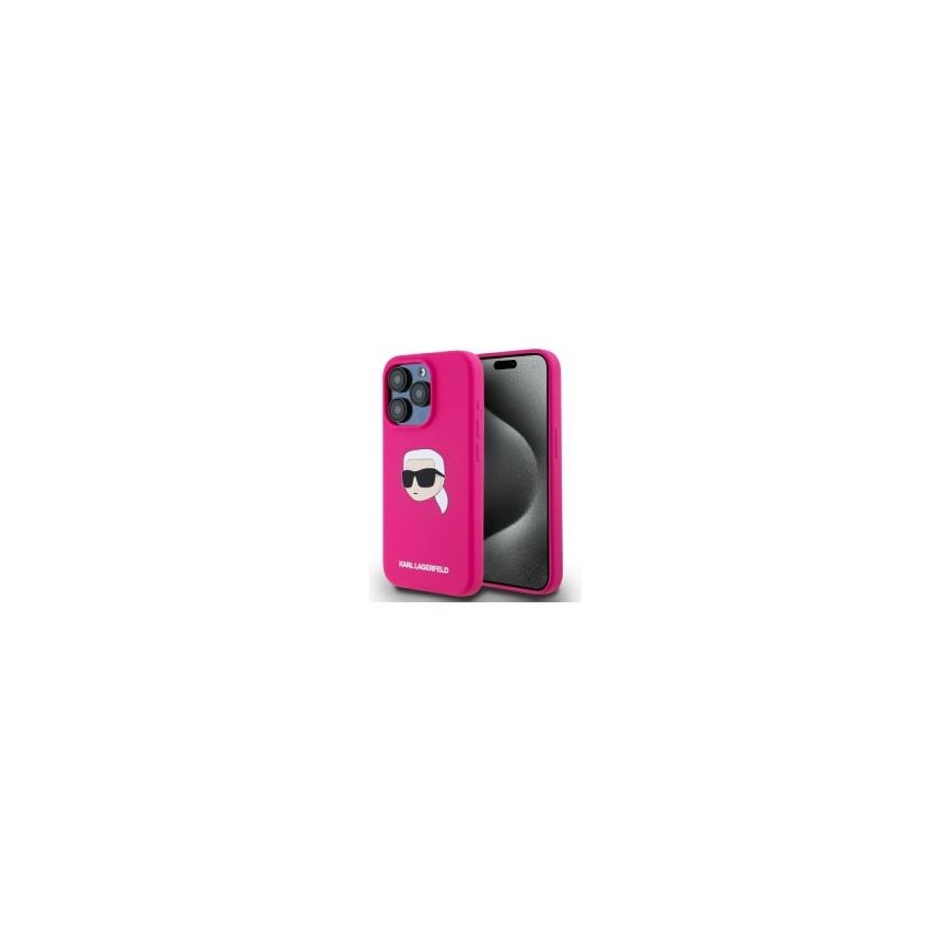 Karl Lagerfeld KLHMP15LSKHPPLF iPhone 15 Pro 6.1" fuksja|fuschi