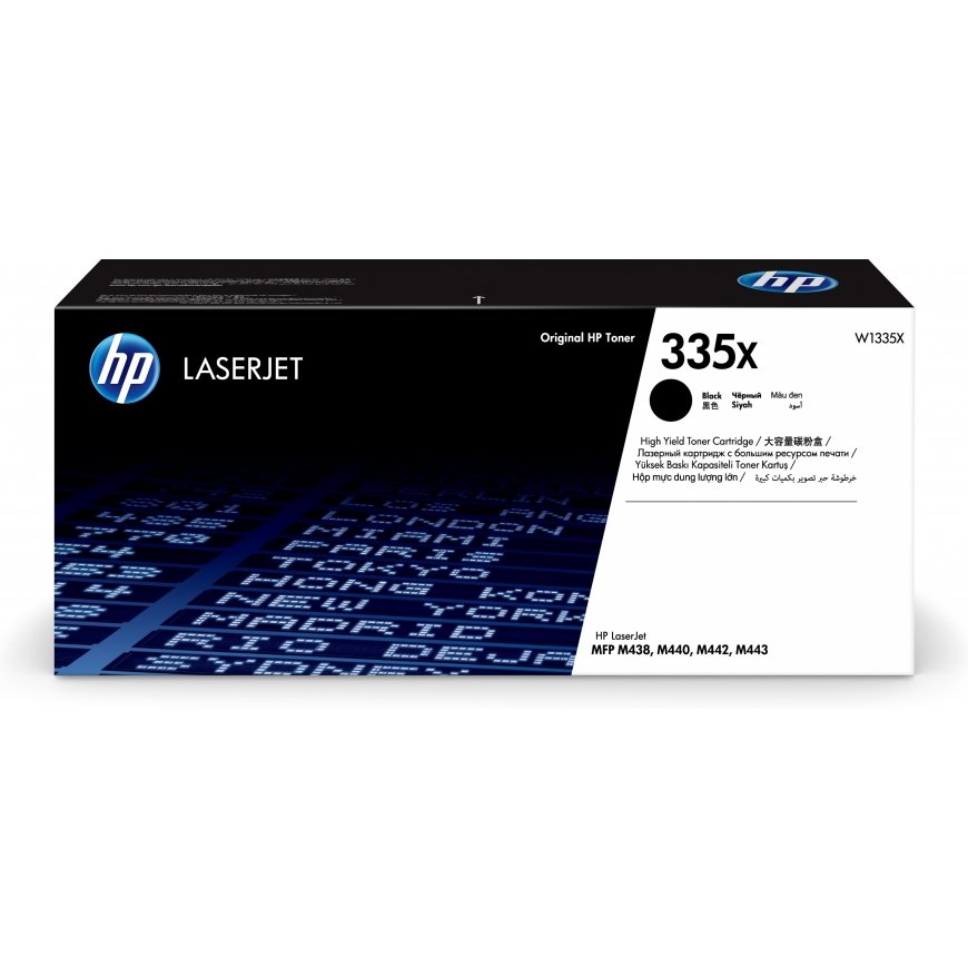 HP 335X High Yield Black Original LaserJet Toner Cartridge tonerio kasetė 1 vnt Originalus Juoda