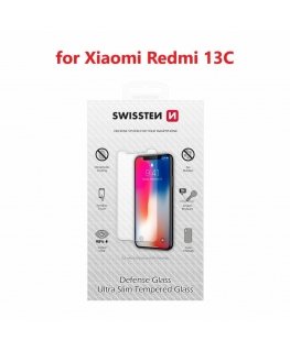 Swissten Ultra Slim Tempered Glass for Xiaomi Redmi 13C