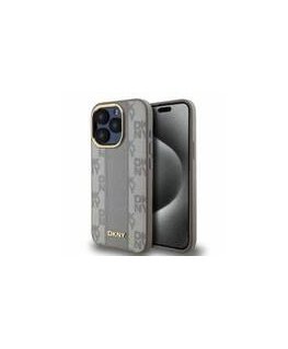DKNY DKHMP15XPGHLME iPhone 15 Pro Max 6.7" beżowy|beige hard