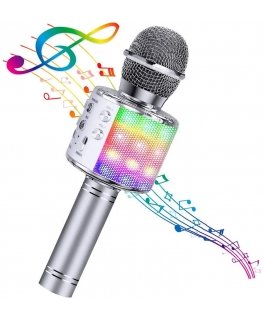 Bemi M85 Karaoke Kids & Adult Fun Effect Microphone with Speaker