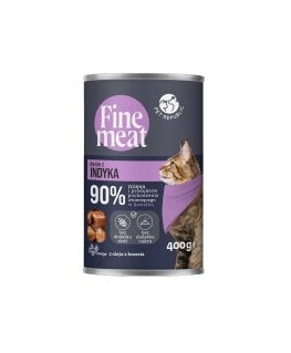 PAN MIĘSKO Gabaliņi mērcē Teļa gaļa ar briežiem - mitrā kaķu barība - 85g