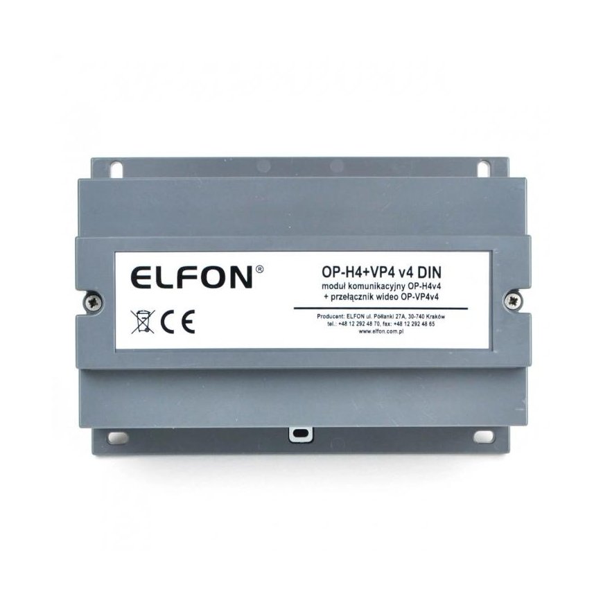 OPTIMA OP-H4v4 DIN communication module