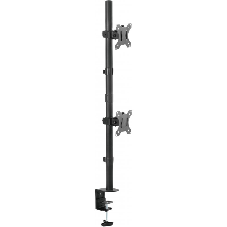 Mozi Basic Tower Stand -pöytäjalka kahdelle näytölle