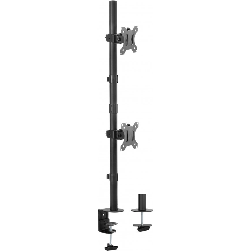 Mozi Basic Tower Stand -pöytäjalka kahdelle näytölle – 2
