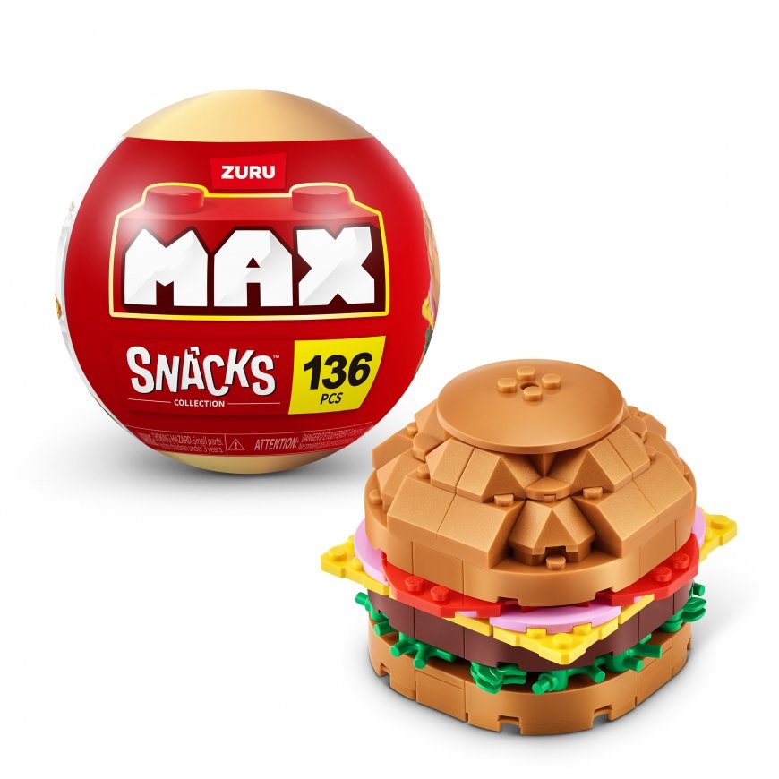 MAX SNACK Klucīšu komplekts kapsulā – 5