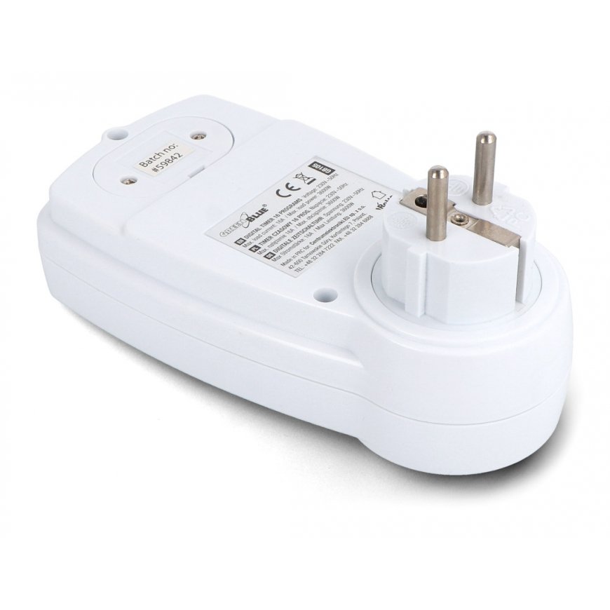 PHONE CHARGER 2X USB 2, 4A 12W WHITE