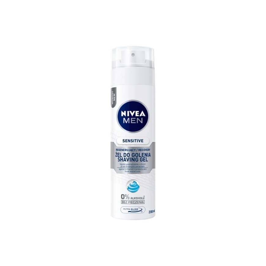 NIVEA_Men Sensitive Recovery regenerujący żel do golenia 200ml – 2