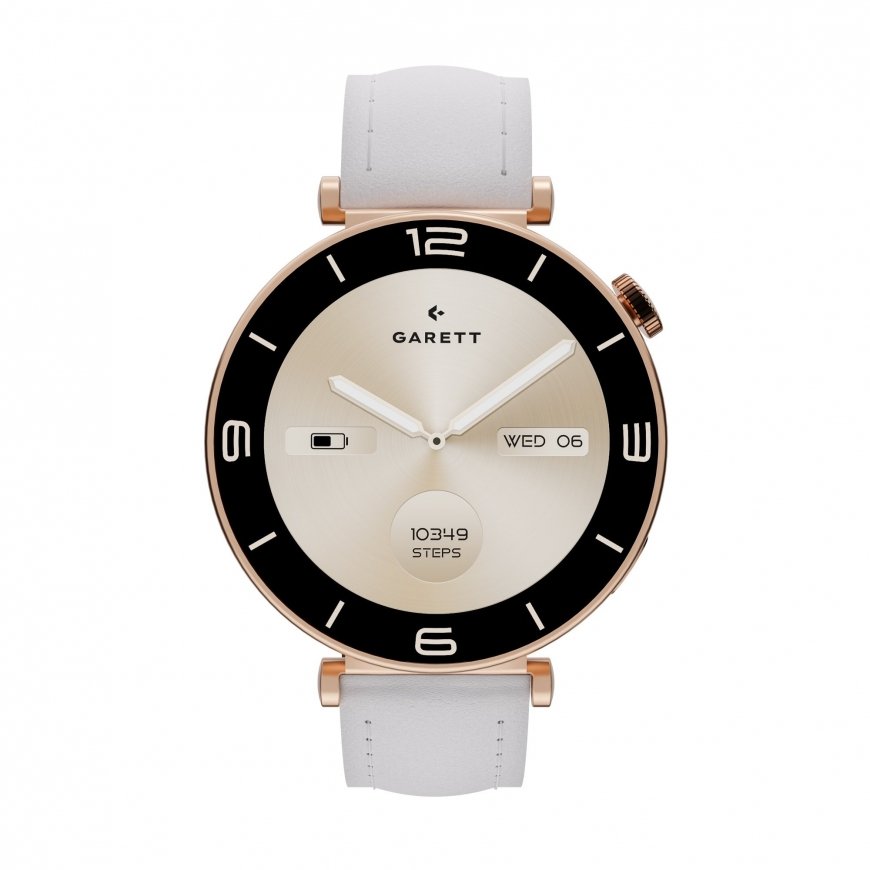 Garett Rose Gold Mesh steel Smartwatches