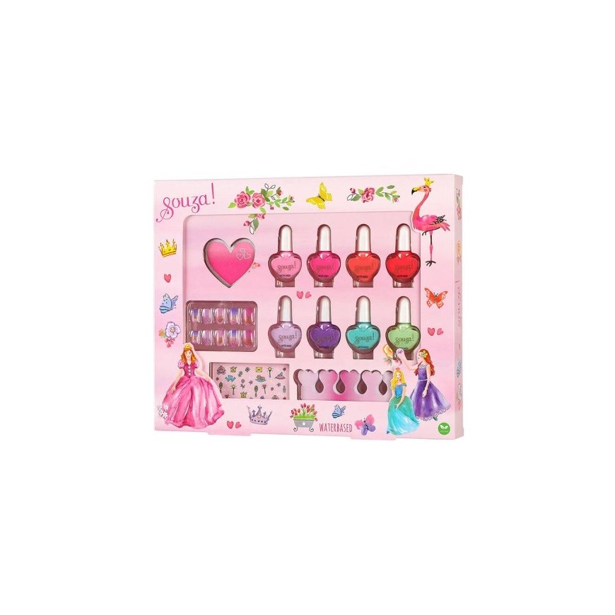 Souza! Księżniczki Lakiery i Akcesoria Do Paznokci 12 el. 107130