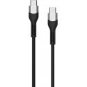 Profinity USB-C - USB-C -latauskaapeli, 2 m, musta Profinity USB-C - USB-C -latauskaapeli, 2 m, musta
