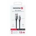 Swissten Textile II USB - Lightning Data and Charging cable 1.5m