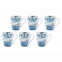 ROSE&TULIPANI ONIRIA Set of 6 Mugs 400 ml ROSE&TULIPANI ONIRIA Set of 6 Mugs 400 ml