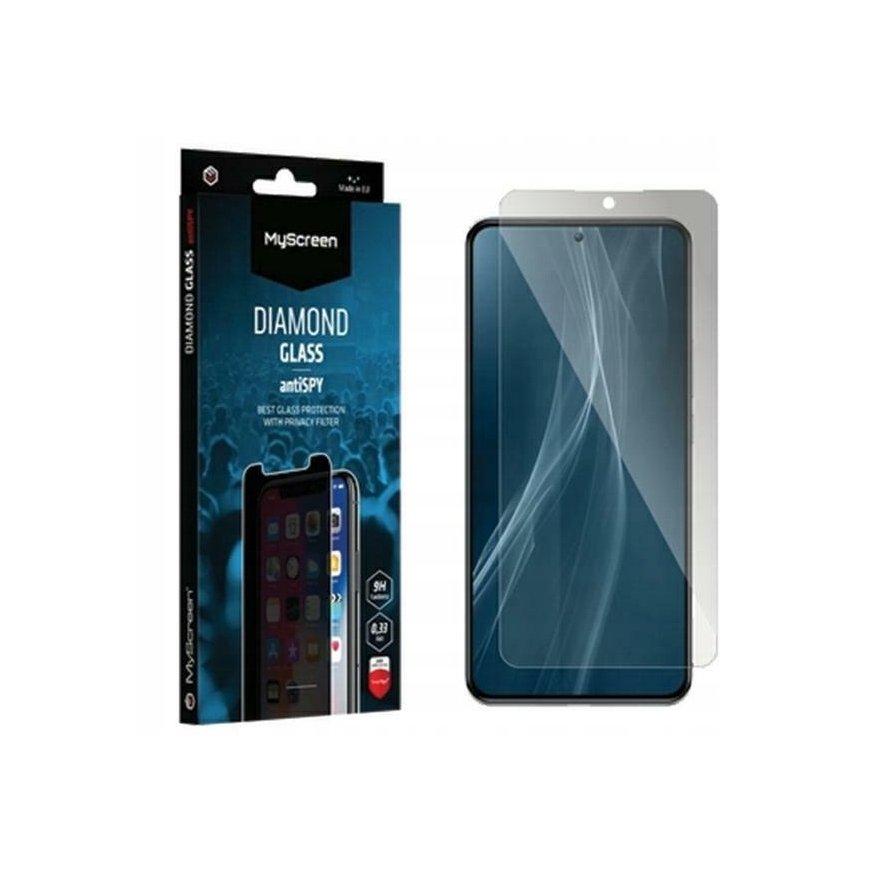 MS AntiSpy Diamond Glass iPhone 16 Pro 6.3" Szkło hartowane z