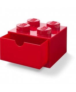 Room Copenhagen Desk Drawer 4 Storage Box Red