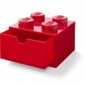 Room Copenhagen Desk Drawer 4 Storage Box Red Room Copenhagen Desk Drawer 4 Storage Box Red