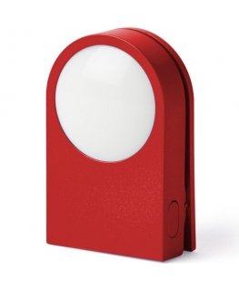 Lexon Lucie klips LED czerwony|red LL121R
