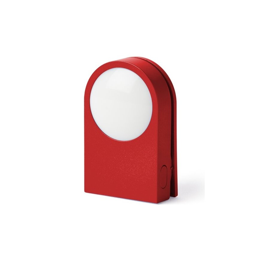 Lexon Lucie klips LED czerwony|red LL121R