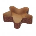 Star-shaped set of paper baking molds 3 pcs. Easy Bake 25x21cm Star-shaped set of paper baking molds 3 pcs. Easy Bake 25x21cm