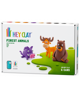 HEY CLAY voolimismass Metsloomad valik 2