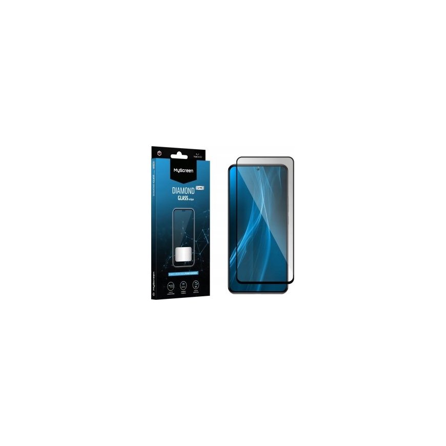 MS Diamond Glass Edge Lite FG Realme C63 4G czarny|black szkło – 2