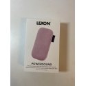 Lexon Powersound Powerbank indukcyjny 5000 mAh z głośnikiem blue Lexon Powersound Powerbank indukcyjny 5000 mAh z głośnikiem blue