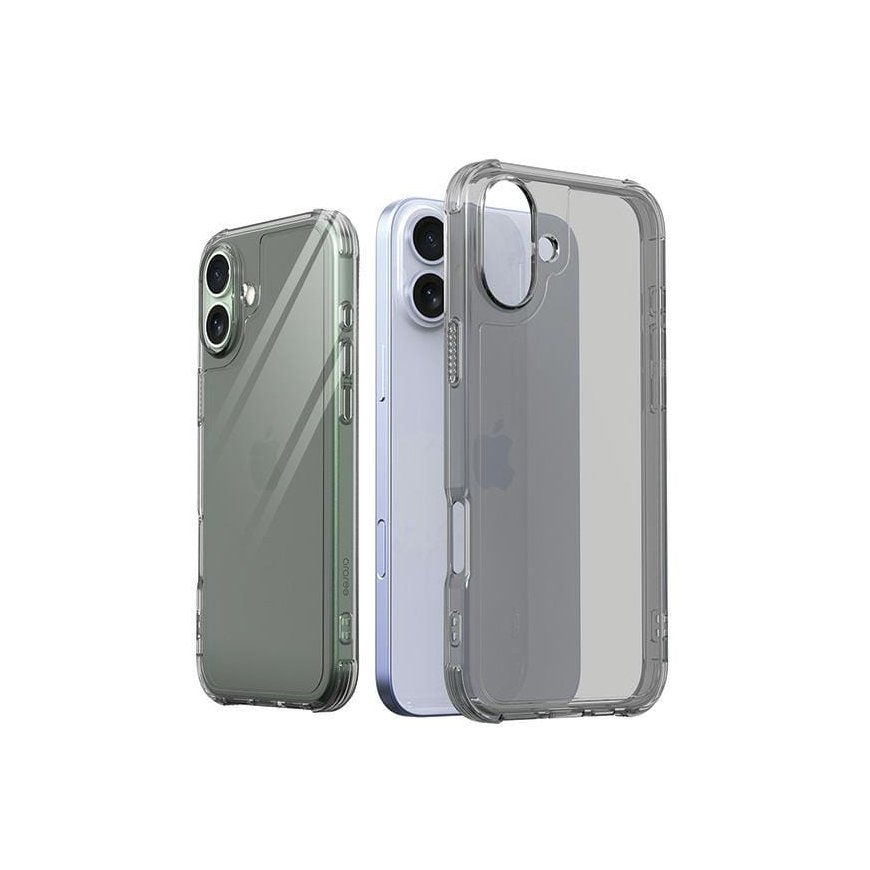 Araree etui Flexield iPhone 16 Plus 6.7" dymny|clear black AR20-