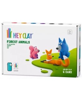 HEY CLAY modelling clay Wild animals selection 1