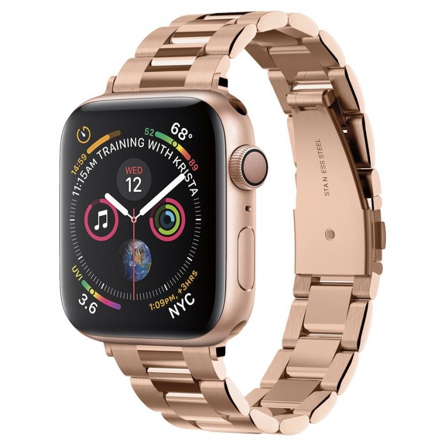 Spigen 061MP25944 Išmanusis dėvimas priedas Grupė „Rose Gold“ Nerūdijančiojo plieno
