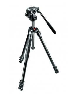 Manfrotto 290 XTRA Kit kolmjalg Digitaalne/filmikaamera 3 jalg(ad) Must