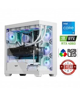 MDATA GAMING Intel Core i5-12400F 64GB 2TB SSD 2TB HDD RTX 4060 NoOS