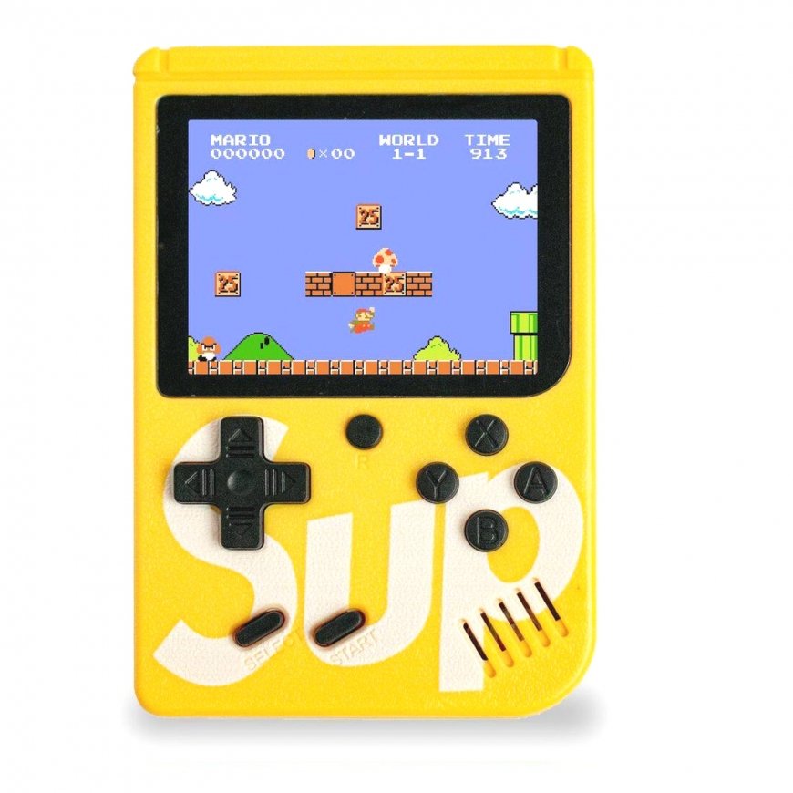 GameBox R1 8bit Portable Retro Game console with 400 games 3'' L