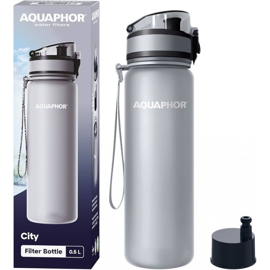 Aquaphor Water Filter Bottle City Grey 350 ml. – 2