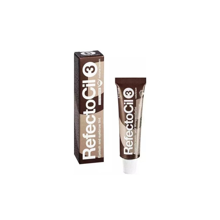 REFECTOCIL_Eyelash And Eyebrow Tint henna do brwi i rzęs 3 Natural Brown 15ml – 2