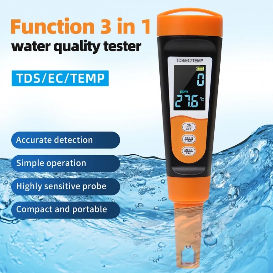 Ivy Aqua P3 Professional series 3in1 Water & Liquid tester TDS / – 5